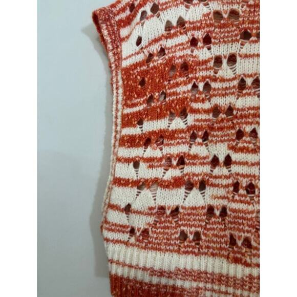 Sita Murt Sweater Vest Mock Neck Merino Wool Medium EU 38 Coastal Boho - Picture 9 of 10